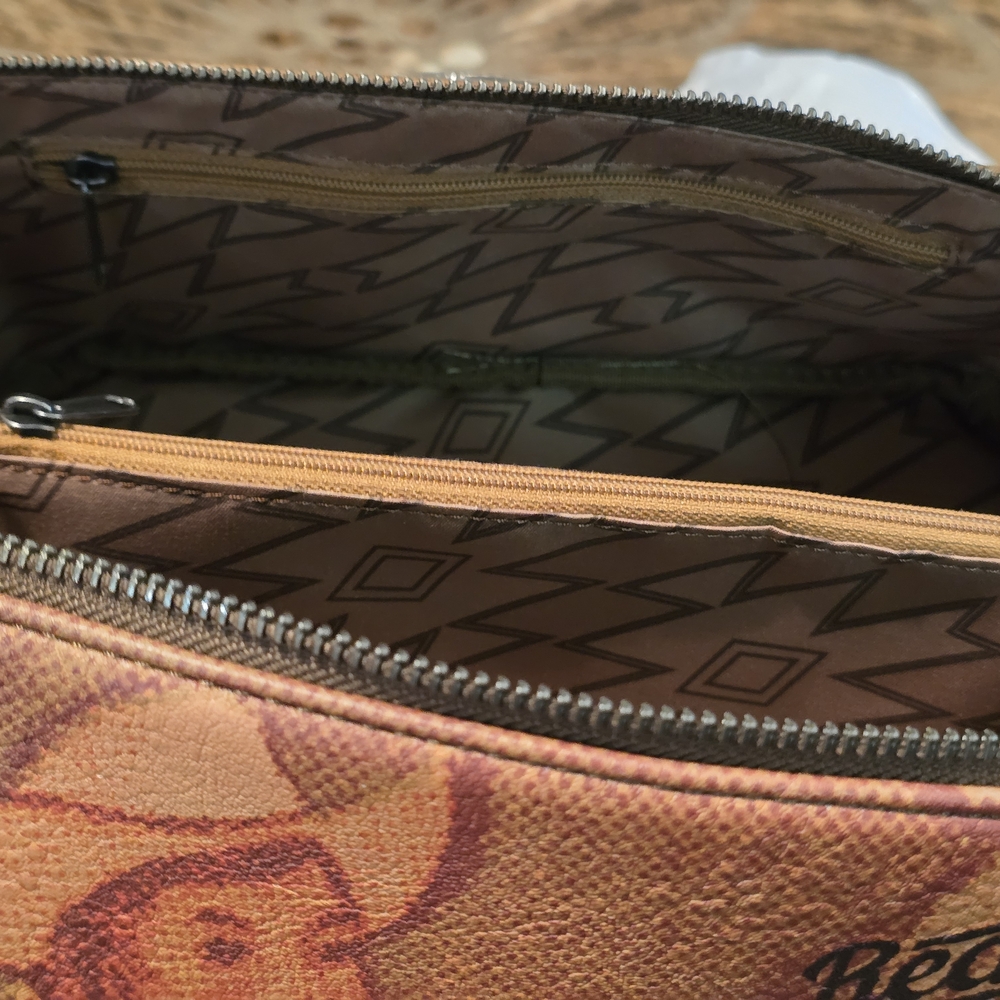 Red Dirt Hat Company Dome Vintage Cowgirl Cosmetic Pouch - Picture 6 of 14